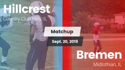 Matchup: Hillcrest vs. Bremen  2019