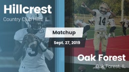 Matchup: Hillcrest vs. Oak Forest  2019