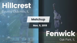 Matchup: Hillcrest vs. Fenwick  2019