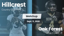 Matchup: Hillcrest vs. Oak Forest  2020