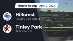 Recap: Hillcrest  vs. Tinley Park  2021
