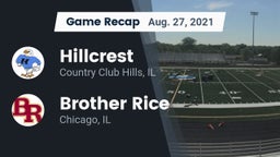 Recap: Hillcrest  vs. Brother Rice  2021