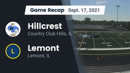 Recap: Hillcrest  vs. Lemont  2021