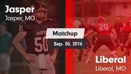 Matchup: Jasper vs. Liberal  2016