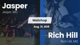 Matchup: Jasper vs. Rich Hill  2018