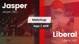 Matchup: Jasper vs. Liberal  2018
