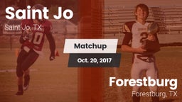 Matchup: Saint Jo vs. Forestburg  2016