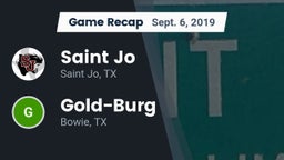 Recap: Saint Jo  vs. Gold-Burg  2019