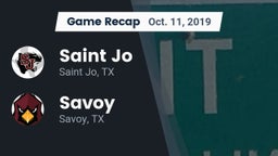 Recap: Saint Jo  vs. Savoy  2019
