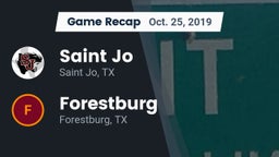 Recap: Saint Jo  vs. Forestburg  2019