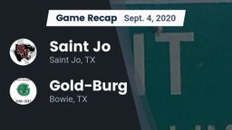 Recap: Saint Jo  vs. Gold-Burg  2020