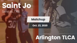 Matchup: Saint Jo vs. Arlington TLCA 2020