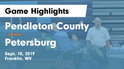 Pendleton County  vs Petersburg  Game Highlights - Sept. 10, 2019