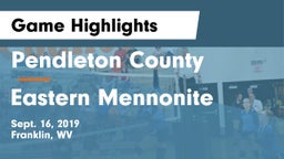 Pendleton County  vs Eastern Mennonite  Game Highlights - Sept. 16, 2019