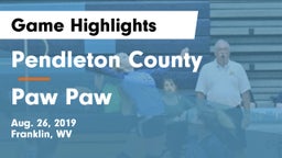 Pendleton County  vs Paw Paw  Game Highlights - Aug. 26, 2019