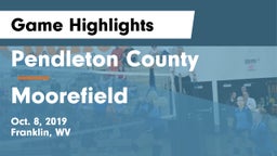 Pendleton County  vs Moorefield  Game Highlights - Oct. 8, 2019