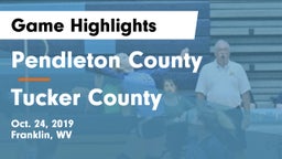 Pendleton County  vs Tucker County Game Highlights - Oct. 24, 2019
