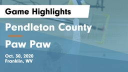 Pendleton County  vs Paw Paw Game Highlights - Oct. 30, 2020