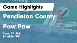 Pendleton County  vs Paw Paw Game Highlights - Sept. 13, 2021