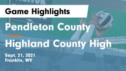 Pendleton County  vs Highland County High Game Highlights - Sept. 21, 2021