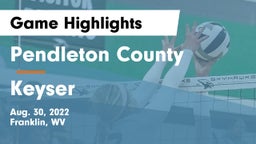 Pendleton County  vs Keyser  Game Highlights - Aug. 30, 2022