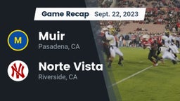 Recap: Muir  vs. Norte Vista  2023