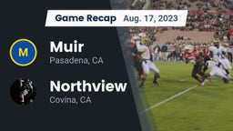 Recap: Muir  vs. Northview  2023