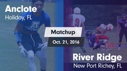 Matchup: Anclote vs. River Ridge  2016