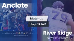 Matchup: Anclote vs. River Ridge  2017
