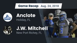 Recap: Anclote  vs. J.W. Mitchell  2018