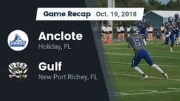 Recap: Anclote  vs. Gulf  2018