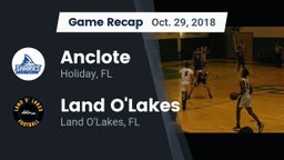 Recap: Anclote  vs. Land O'Lakes  2018