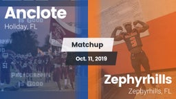 Matchup: Anclote vs. Zephyrhills  2019