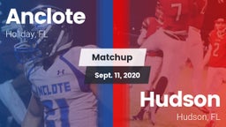 Matchup: Anclote vs. Hudson  2020