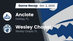 Recap: Anclote  vs. Wesley Chapel  2020