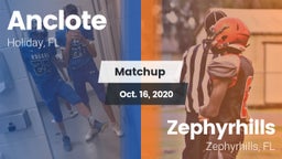 Matchup: Anclote vs. Zephyrhills  2020