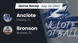 Recap: Anclote  vs. Bronson  2023
