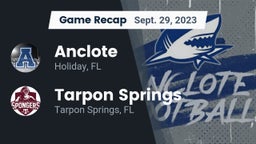 Recap: Anclote  vs. Tarpon Springs  2023