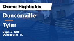 Duncanville  vs Tyler  Game Highlights - Sept. 3, 2021