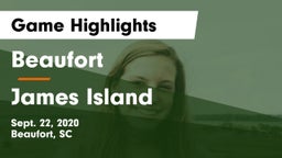 Beaufort  vs James Island  Game Highlights - Sept. 22, 2020