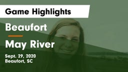 Beaufort  vs May River  Game Highlights - Sept. 29, 2020