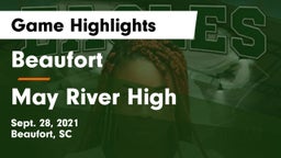 Beaufort  vs May River High Game Highlights - Sept. 28, 2021