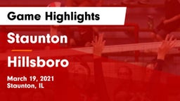 Staunton  vs Hillsboro  Game Highlights - March 19, 2021