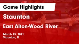 Staunton  vs East Alton-Wood River  Game Highlights - March 23, 2021