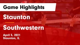 Staunton  vs Southwestern Game Highlights - April 5, 2021