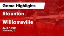 Staunton  vs Williamsville  Game Highlights - April 7, 2021