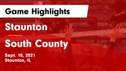 Staunton  vs South County Game Highlights - Sept. 10, 2021
