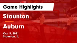 Staunton  vs Auburn Game Highlights - Oct. 5, 2021