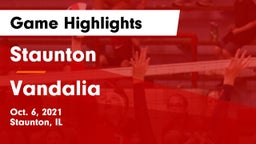 Staunton  vs Vandalia Game Highlights - Oct. 6, 2021