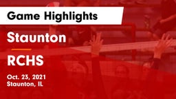 Staunton  vs RCHS Game Highlights - Oct. 23, 2021